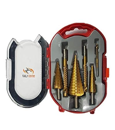 KROST Imported Step Drill Bit Set and Tap Drill Set -6 Pieces