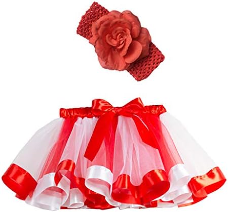 Baby Girls Fancy Tutu Party Princess Costume Dance Tulle Skirt+Headband Set