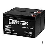 Mighty Max Battery ML7-12 - 12V 7.2AH RITAR RT1270 Haze Replacement Battery - 2 Pack Brand Product