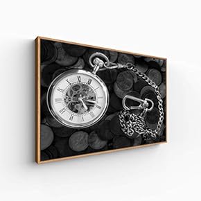 Canvas Wall Art for Living Room, Bedroom Black and White Article Framed Canvas Prints for Home Decoration Ready to Hang - 16x24 inches