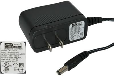 Jameco Reliapro S08AA05010001 AC to DC Power Supply Wall Adapter for Transformer Single Output, 5V, 1 Amp, 5W, 2.5" H x 1.1" W x 1.7" D