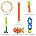 Kppalex Underwater Swim Pool Diving Toys - 30 Pcs Summer Swimming Dive Toy Sets - Water Rings,Sticks,Octopus,Torpedo Bandits,Fish & Balls for Kids