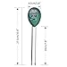 DigHealth Soil PH/Moisture Meter, 3-in-1 Soil Testers (PH acidity, Moisture, Light) for Garden Farm, Indoor/Outdoor Plants, Scientifically Accurate Probe, Easy Read Indicator, No Need Batteries