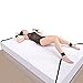 Srider Under the Bed System Restraint Kit with Adjustable Cuffs for Leg, Ankle and Hand, Wrist - Fits Almost Any Size Mattress Black