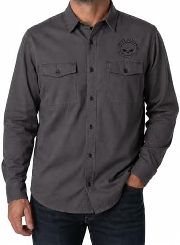 Amazon.com: Harley-Davidson Long Sleeve Performance Button Front Shirt, White. 99016-15VM (5X-Large) : Automotive Amazon.com: Harley-Davidson Long Sleeve Performance Button Front Shirt, White. 99016-15VM (5X-Large) : Automotive