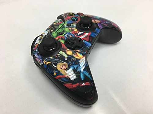 giZmoZ n gadgetZ Xbox One Console Marvel Skin Decal Vinal Sticker + 2 Xbox One Controller Skins & Kinect - Thumbnail 5