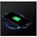 Qi Charging Pad Wireless Charger Transmitter Adapter for Samsung Galaxy Note5 S6 S7 S7edge HTC LG and All Qi Enabled Devices (Crystal - white)