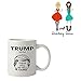 Drinking Divas Donald Trump There Will Be Hell Toupée Funny Coffee Mug