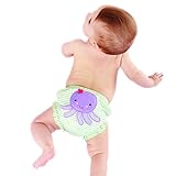 Baby Aspen, Beach Bums Set of 3 Bloomers, Pink/Blue/Green, 0-6 Months