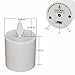 TELOSMA Rechargeable LED Tealight Votives Candles with Moving Flame Wick and Remote Control Set of 12