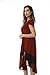Riviera Sun Rayon Crepe Batik Marble Short Sleeve Umbrella Dress 21835-RED-1X