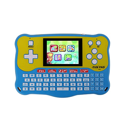 Photo 1 of LUHYAUAN Kids Tablet/Baby Learning Pad with 102 Activities/Toddler Tablet with ABC Alphabet/Music/Math Interactive Educational Electronic Toys Gifts Handheld Game for Preschool Boys Girls Ages 3-12