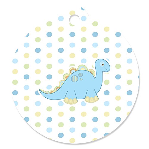 Baby Boy Dinosaur - Baby Shower Party Favor Gift Tags (Set of 20)