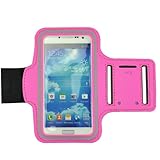 Deluxe Good Quality Workout Running Armband for Samsung Galaxy S4 and Samsung S3 (Rose)