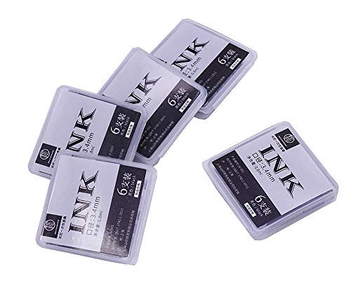30 PCS Moonman Wancai Fountain Pen Black Ink Refill Cartridges