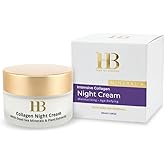 Intensive Collagen Night Face Cream Moisturizer 50ml by Health & Beauty Dead Sea Minerals