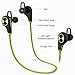 Bluetooth Headphones, HC Wireless Bluetooth Earbuds Headset Earphones Noise Cancelling,Running, Exercise,Hiking Sports;Sweatproof. Suitable for IOS & Android Devices(Green)