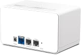 MERCUSYS Halo H90X WiFi 6 Mesh AX6000 3-Pack 800m Coverage 2.5G Port 150 Devices view 2