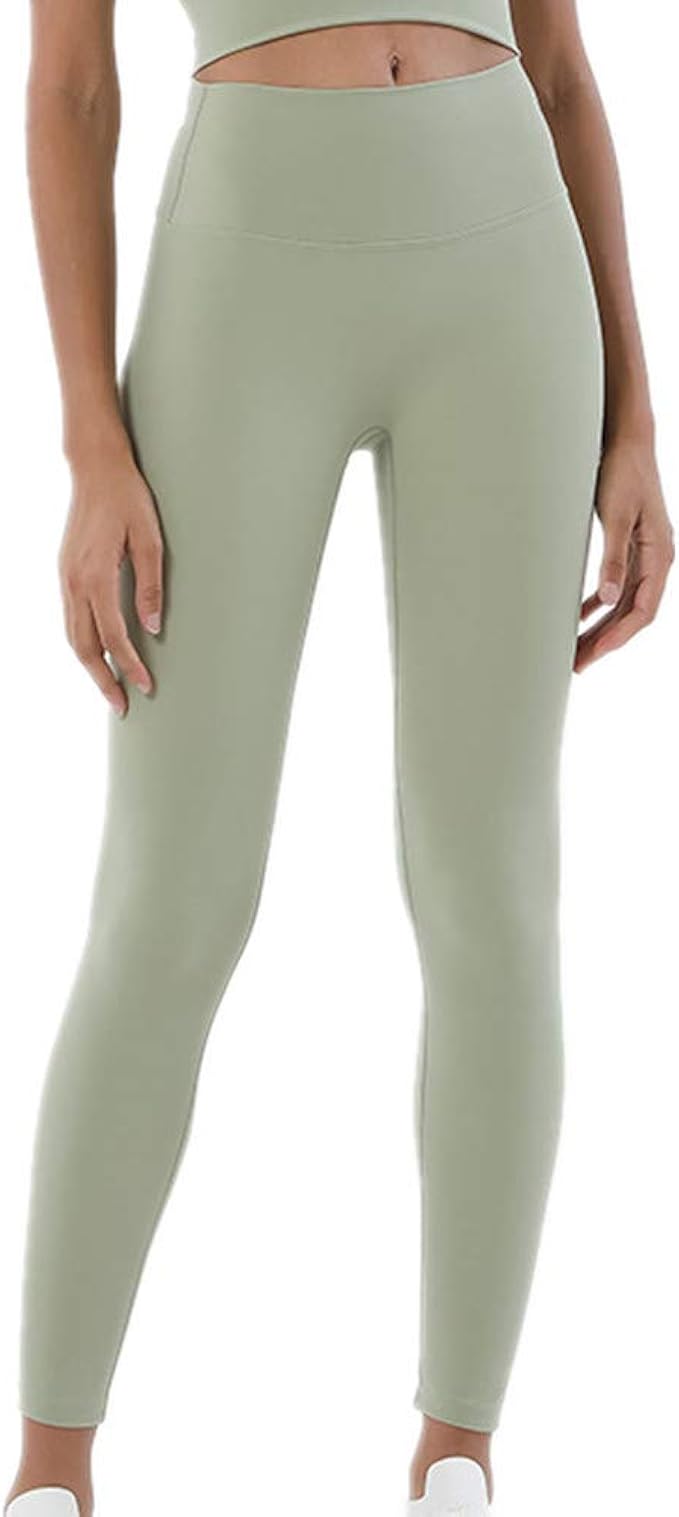 A N Pantaloni Da Yoga Nudi Con Levigatura A Doppia Faccia Per L Autunno E L Inverno Pantaloni A Vita Alta Per Le Natiche A Vita Alta Da Donna Amazon It Abbigliamento