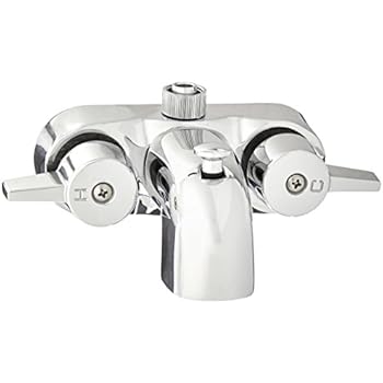 Heavy Duty 3 3 8 Centers Chrome Plated Diverter Clawfoot Tub