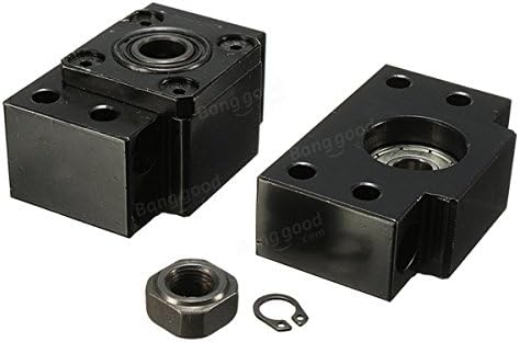 BK10+BF10 Ballscrew End Support Bearing Blocks For SFU1204 CNC Machine Parts