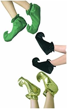 Adult Gold Lame Genie, Elf or Jester Shoes