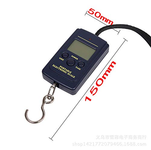 Backlight 40kg Electronic Scale Portable Hook Scale Hoisting Scale Spring Scale