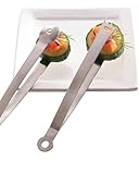 Stainless Steel Appetizer Serving Tongs set of 2