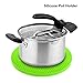 Pot Holders and Oven Mitts [set of 4] Heat Resistant Pad Silicone Garlic Peeler
