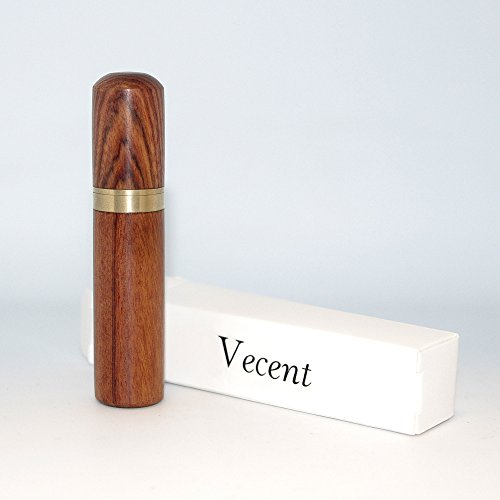 Vecent Portable Wood Toothpick Holder Mini Toothpick box Pocket