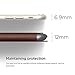 iPhone 6S Case, elago [Leather Flip][Brown/Metallic Dark Grey] - [Card Slot][Screen Protection][Premium Hybrid Construction] - for iPhone 6/6S