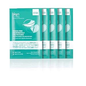 skyn-ICELAND-Dissolving-Microneedle-Eye-Patches-with-Hyaluronic-Acid-Peptides-to-Hydrate-Firm-and-Smooth-Fine-Lines-5-Pack skyn ICELAND Dissolving Microneedle Eye Patches with Hyaluronic Acid & Peptides: to Hydrate, Firm and Smooth Fine Lines…