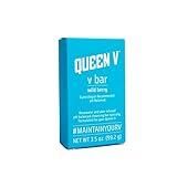 Queen V Wild Berry V Bar | Rosewater and Aloe Infused Cleansing Bar | pH Balanced | 3.5 Ounce