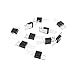 10Pcs Luckkyme RFP30N06LE 30A 60V N-Channel Power Mosfet TO-220 ESD Rated for Arduino