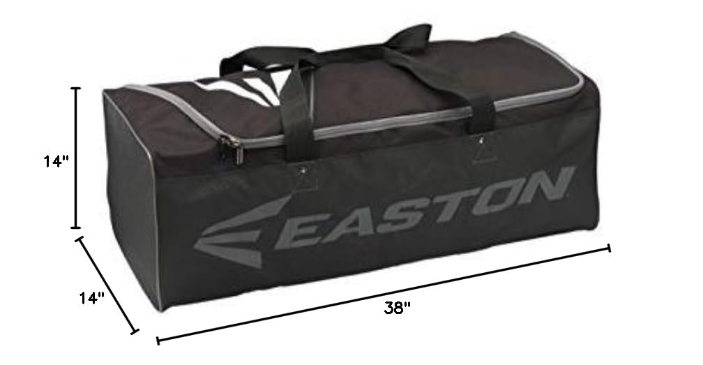 Easton | E100G TEAM EQUIPMENT DUFFLE BAG | Baseball & Fastpitch Softball | Black