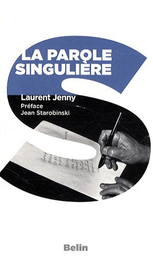 La  parole singulière