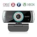 Full HD 1080P/30fps Webcam with Built-in Dual Analog Microphones, 100&deg; Extend Angle Spedal Computer Gaming Streaming Web Cam for OBS Xbox XSplit Skype Facebook, Compatible for Mac OS Windows 10/8/7