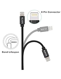 Cables USB cortos [5 unidades 8 pulgadas]