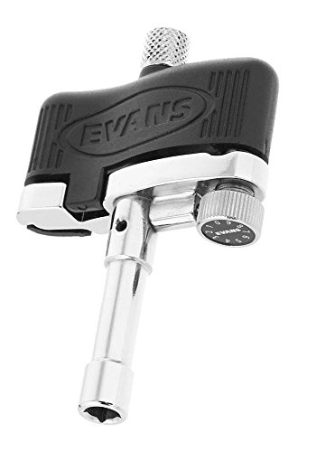 Evans Torque Key - Drum Key Tuner - Magnetic Drum Tuner - Drum Tuning Key with Tension Setting - Ergonomic Drum Torque Key