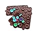 2 Pack OF X Button silicone Chocolate Soap Sugar DIY Fondant Craft Tray Mold Party maker (Ships From USA)