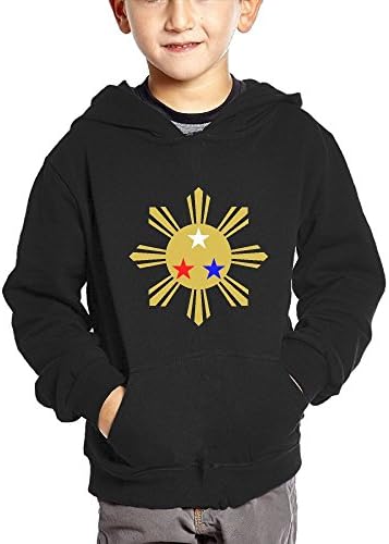 RE6 Sweatshirt Philippine Flag Children's Boys' Unisex-Baby Hoodie Sweatshirt With Pocket