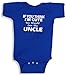 Lil Shirts I'm Cute/See My Uncle Baby Bodysuit