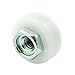 Prime-Line 191239 Tub Enclosure Roller, Flat Wheel, 5/8 In. Diameter, Ball Bearing (2 Pack)