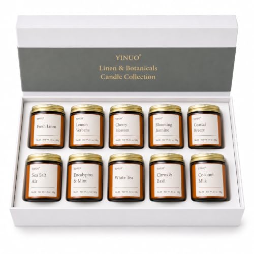 Scented Candle Gift Set 10 Scents