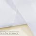 HOLKING Rod Pocket Sheer Curtains 63 inch for Bedroom Living Room Window Treatment Set White Curtains,2 Panels Each is 52 inches Wide by 63 inches Long
