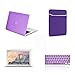 TOP CASE - 4 in 1 Bundle Deal Air 13-Inch Rubberized Hard Case, Keyboard Cover, Screen Protector and Sleeve Bag for MacBook Air 13