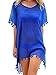 Raroauf Women's Chiffon Tassel Kaftan Swimsuit Beach Cover Up primary