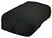 YogaAccessories Small Rectangular Cotton Yoga Bolster - Black
