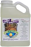 Wood Sealer - Cedar Bug-Free Wood Seal and Protect. One Time Wood Penetrating Sealer - 1 gallon