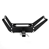 ECOTRIC 10x 4 1/2 Cradle Winch Mount Mounting Plate 13,000 Lb Capacity Recovery Winches with One Year Warranty